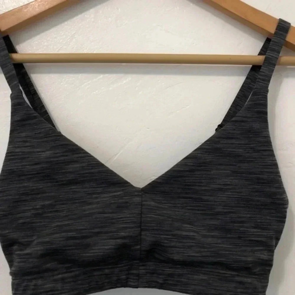 Outdoor Voices Women's Charcoal Flow Bralette Size XS‎ Free Form Sports Bra - Picture 2 of 6